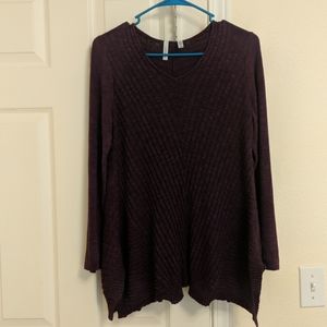 Burgundy sweater